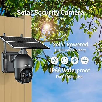 XEGA 防犯カメラ 屋外 ソーラー 監視カメラ S20 4G Amazon.com : Xega 4G LTE Cellular Security Camera Outdoor